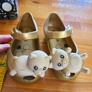 NIB Mini Melissa Toddlers' UltraGirl Mini Cat Mary Janes